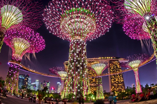 Hành trình thăm quan mua vé tham quan Gardens by the Bay